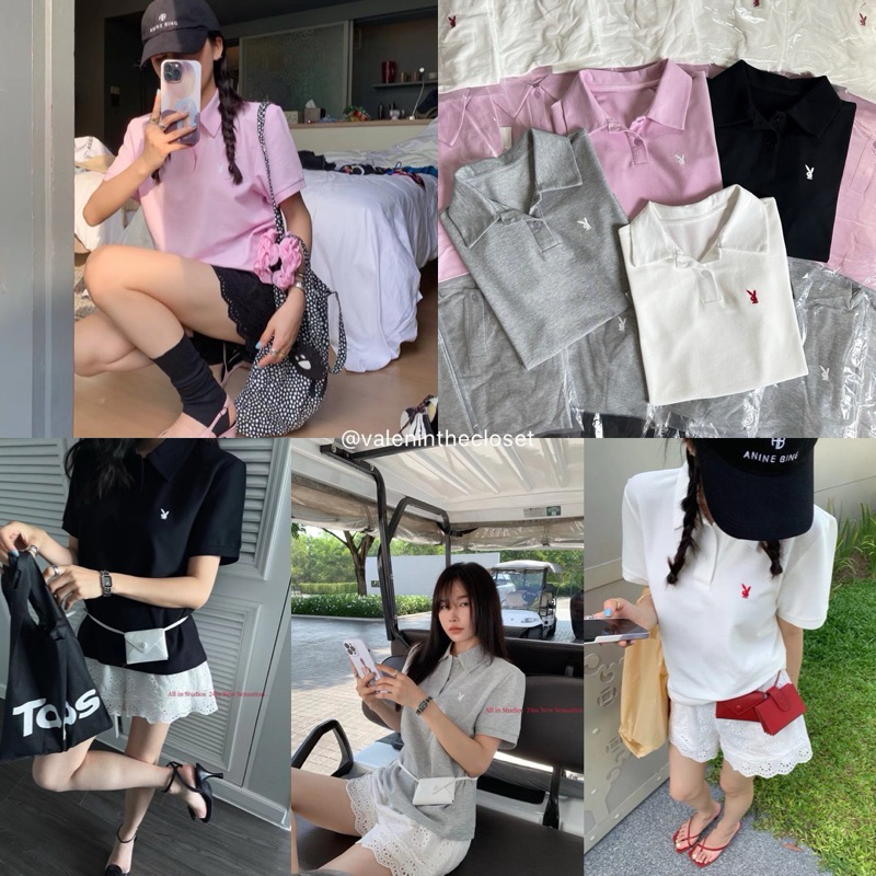 ส่งด่วน 🤍🩷 PB CLASSIC POLO เสื้อโปโล คอลใหม่