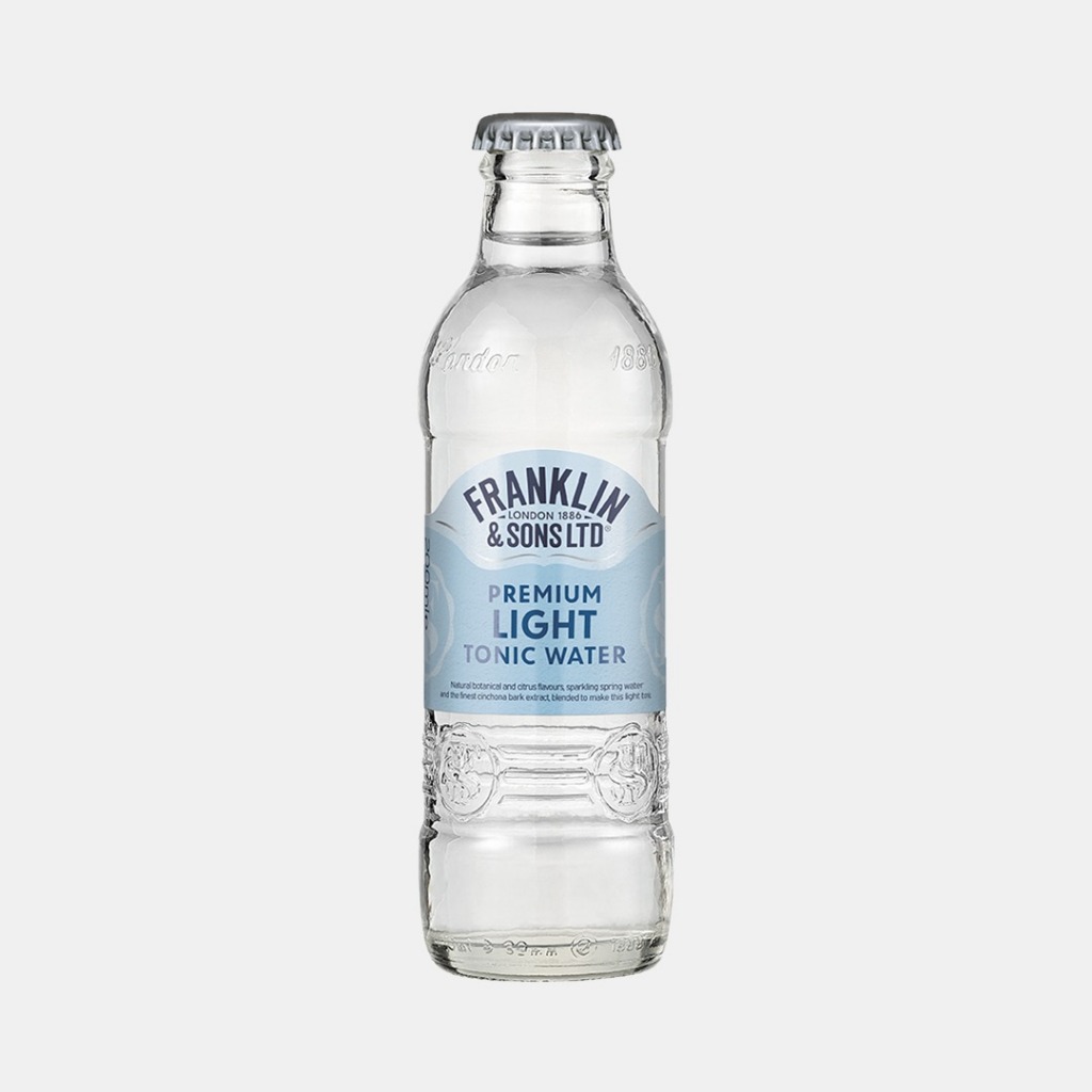 🌟พร้อมส่ง🌟Franklin & Sons Light Indian Tonic 200 ml 6 bottle กลิ่นซิตรัสตามธรรมชาติแบบเดียวกับน้ำโทนิคอินเดีย 6 ขวด