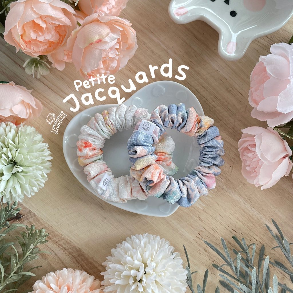 Lamoonist scrunchies • Petite • Jacquards