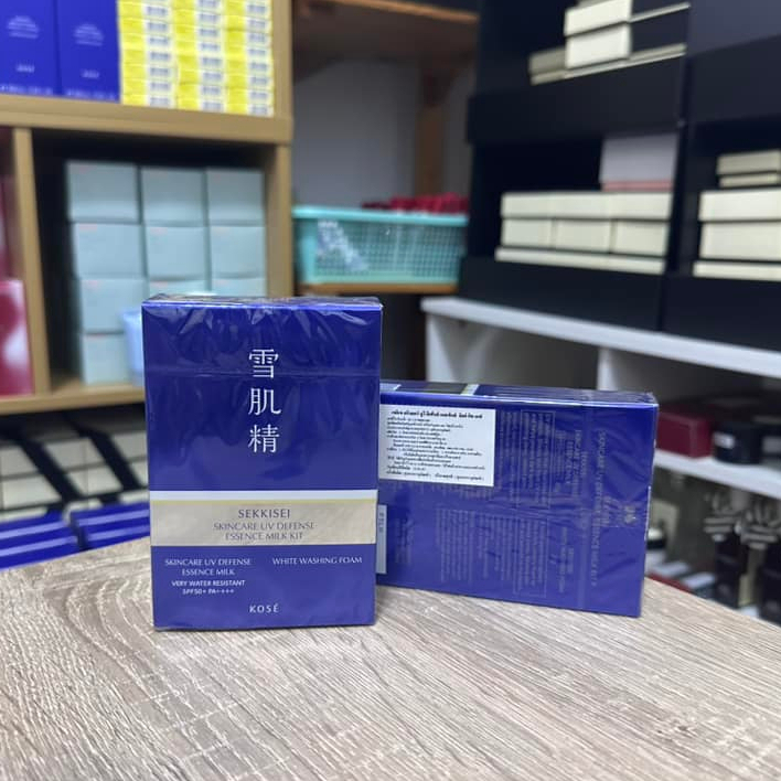Kose Sekkisei Skincare UV Essence Milk Kit