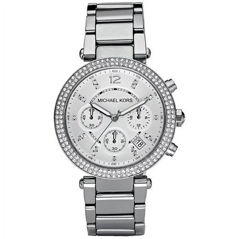 MICHAEL KORS นาฬิกา Parker Chronograph Silver Dial - Silver - รุ่น MK5353 38mm MK5896 MK6326 MK5491 