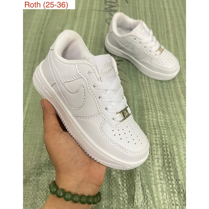 รองเท้าผ้าใบเด็กแอร์ ฟอร์สรองเท้าผ้าใบเด็กญิง-ชาย งานลวยมากๆ 100% สินค้าพร้อมส่ง