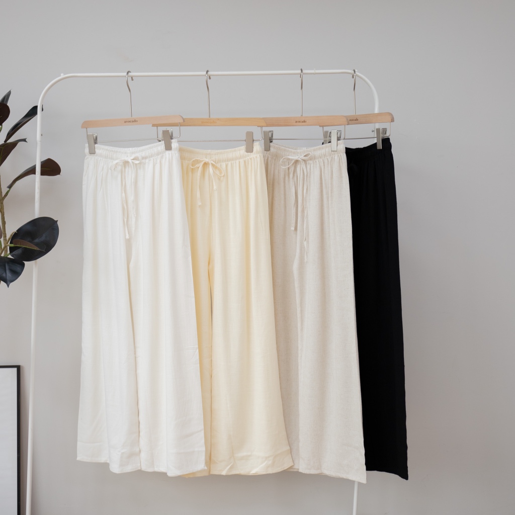 avo pura linen pants กางเกงรุ่นฮิตตตัวดีตัวเดิม ตอนนี้เพิ่มสีให้แล้วจุกๆ มาทั้งหมด 4 สี