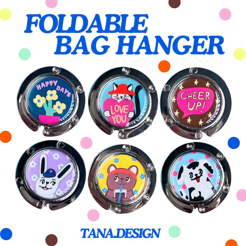 [Tana.design] Foldable Bag Hanger