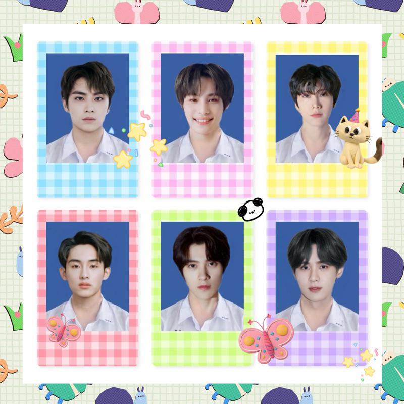 wayv id photo รูปชุดนักเรียน รูปติดบัตร
