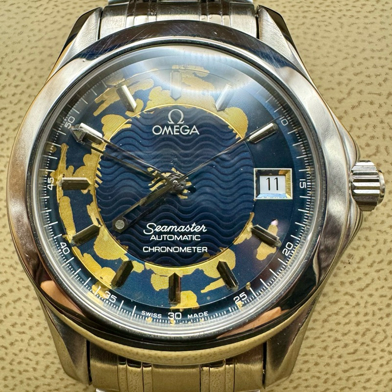 Omega Seamaster 120m Chronometer Blue Dial