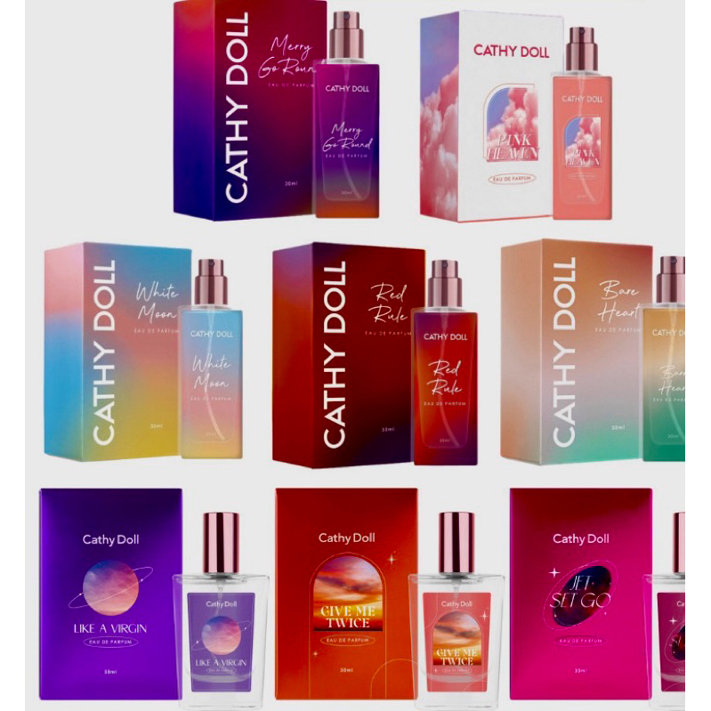 กลิ่นฮิต Cathy Doll Eau De Parfum 30 ml เคที่ดอลล์ โอ เดอ พาร์ฟูม 30 มล