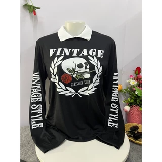 เสื้อโปโลผู้ชาย คอปกพิมพ์ลาย