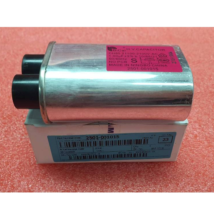 อะไหล่ใหม่แท้100% คาปาซิเตอร์/ตัวเก็บประจุ ไมโครเวฟซัมซุง SAMSUNG/ 2501-001015 C-OIL HIGH VOLTAGE;1000NF,2100V,BK,34X54
