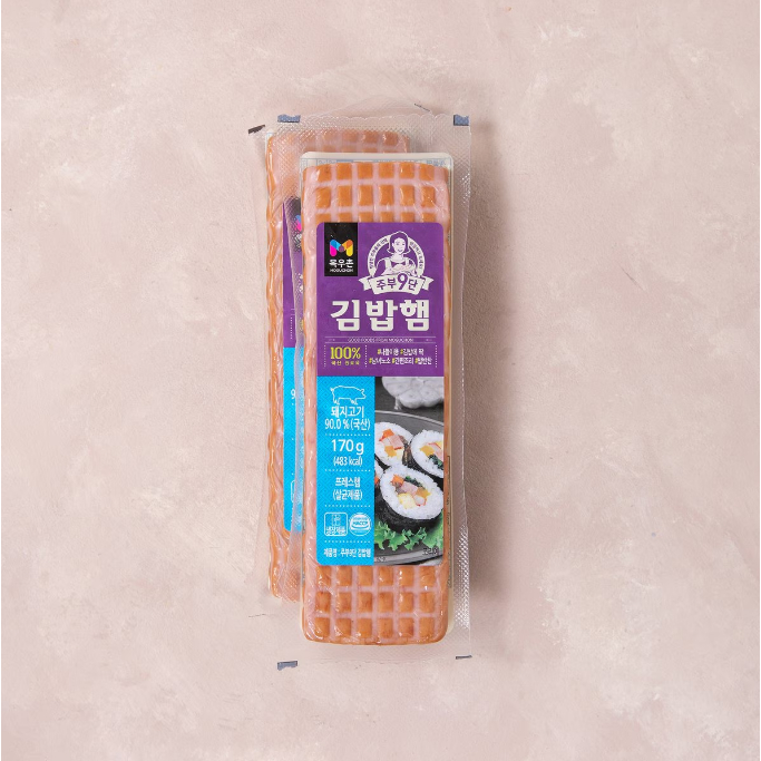 ❄️สินค้าแช่แข็ง มกอูชน แฮมหมู MOGUCHON SALKOGI HAM 목우촌 살코기햄 1KG, 김밥햄 170G ราคา ถูกที่สุด ดีลบีเคเค แกลเลอรีภาพที่ 5