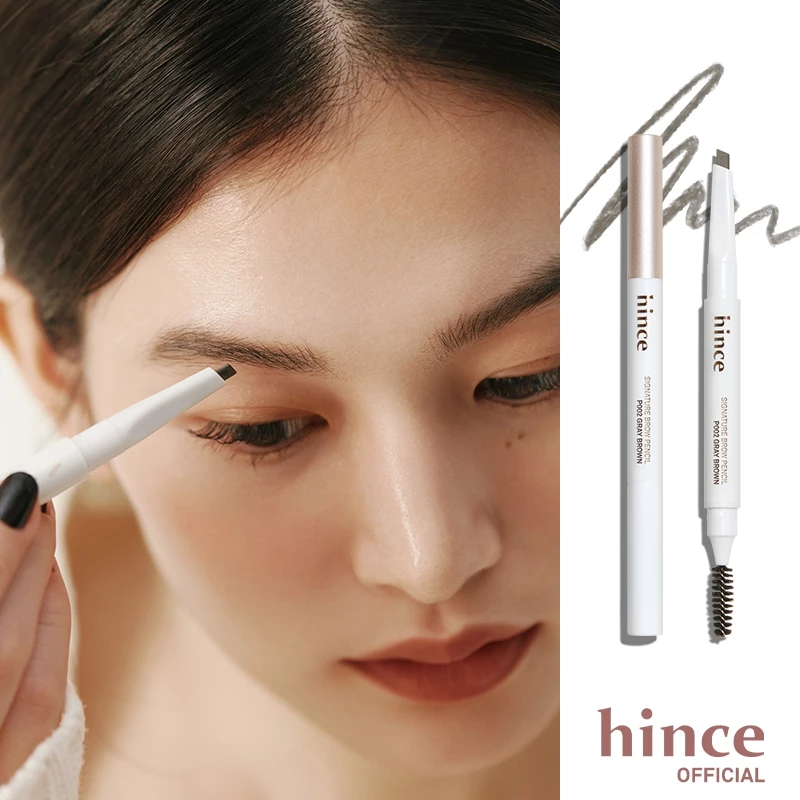 hince Signature Brow Pencil (5 colors) | hince Official Store l ดินสอเขียนคิ้ว ที่เขียนคิ้ว กันน้ำ ติดทน