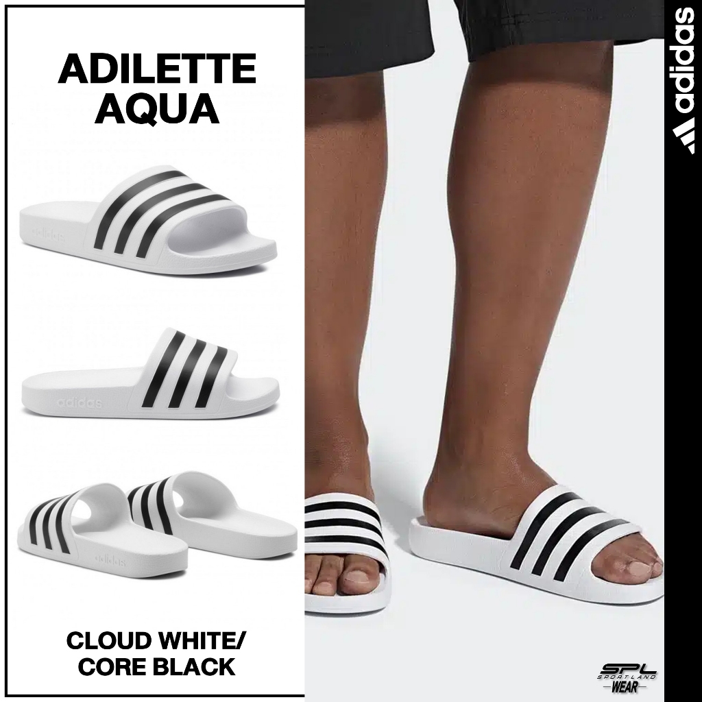 Adidas อาดิดาส รองเท้าแตะ SPF Sandal Adilette Aqua F35539 (800) EOSS
