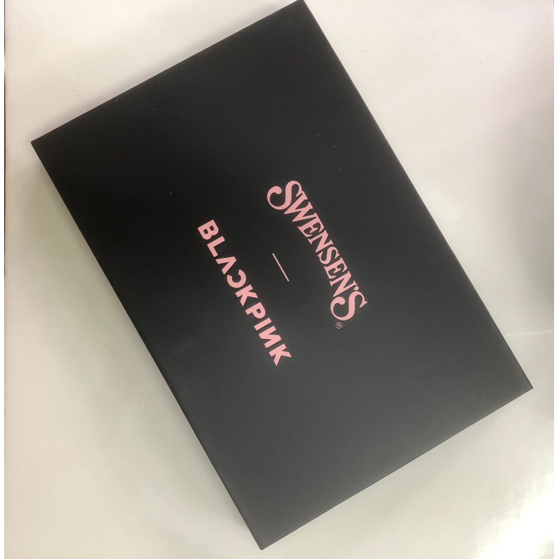 กล่องเปล่า Swensen’s Blackpink ใช้เก็บบัตรสเวนเซ่นส์ เฉพาะกล่อง ของสะสม