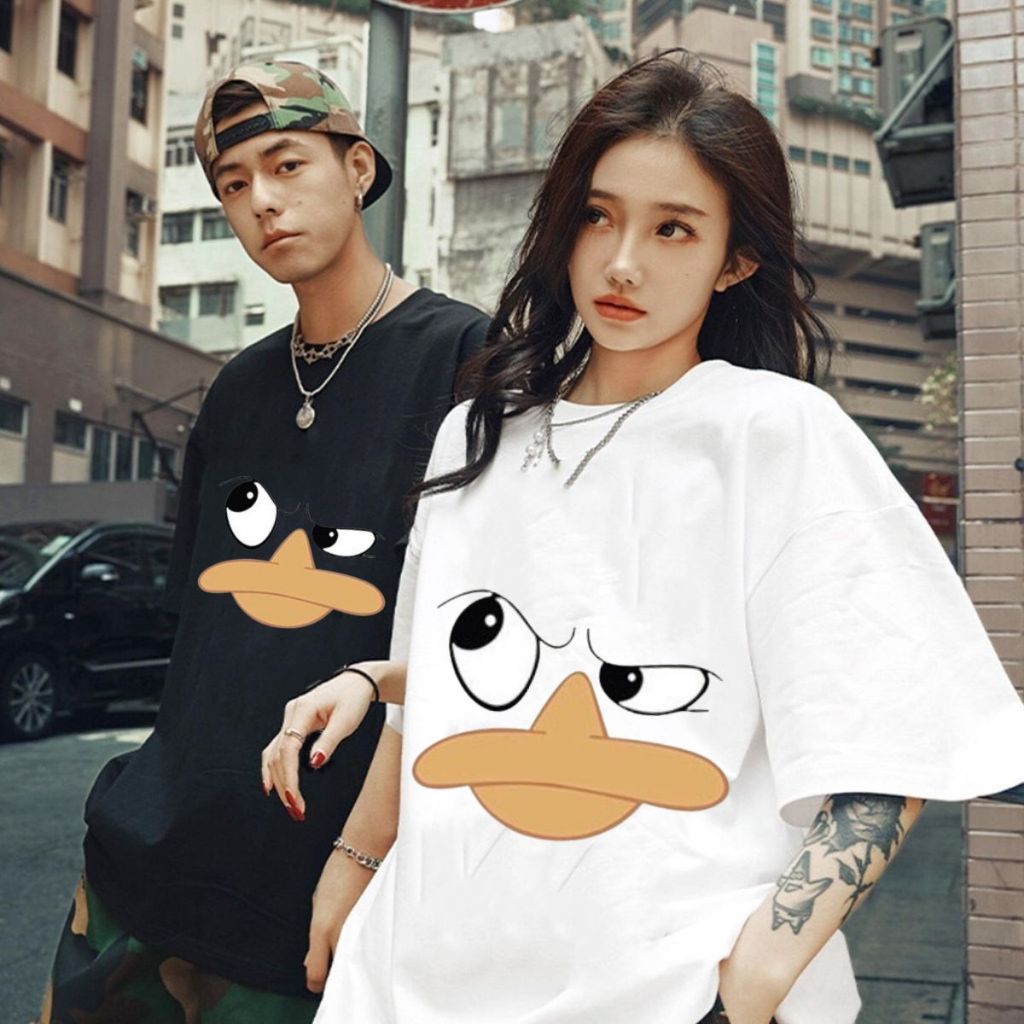 S-4XL เสื้อยืดแขนสั้น คอกลม ผ้าคอตตอน ผ้าดี ไม่ร้อน งานจริงสวย สกรีนชัด เสื้อผ้าใ่ได้ทั้งชายหญิง COD