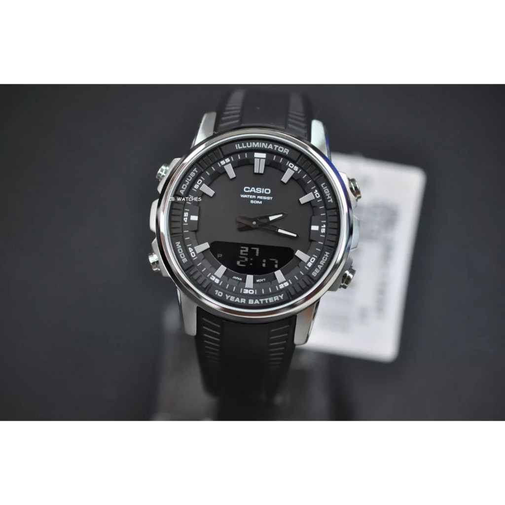 แท้แน่นอน 100% กับ CASIO AMW-880-1AVDF อุปกรณ์ครบทุกอย่างพร้อมใบรับประกัน CMG ประหนึ่งซื้อจากห้าง