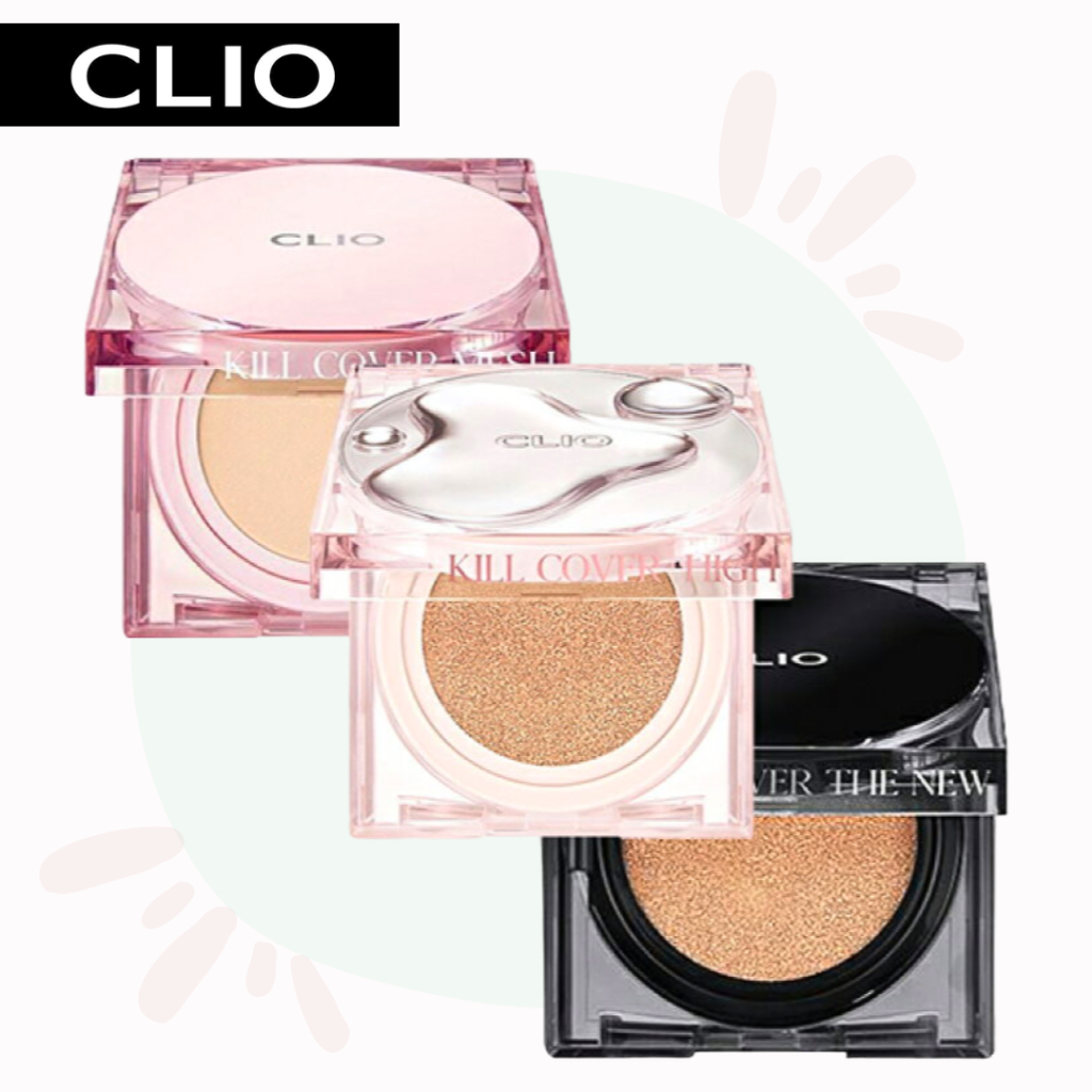 ( พร้อมส่ง) CLIO Kill Cover The New Founwear Cushion / Mesh Glow Cushion / High Glow Cushion