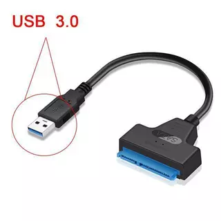 SATA เป็น USB 3.0 Easy Drive Cable 2.5 นิ้ว 3.5 นิ้วสายอะแดปเตอร์เครื่องอ่าน SSD เชิงกลแหล่งจ่ายไฟภายนอก
