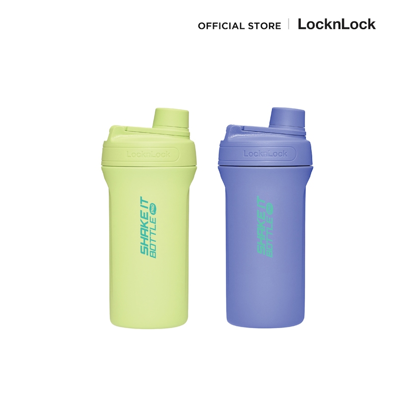 LocknLock SHAKE IT BOTTLE PRO STAINLESS กระบอกน้ำเก็บอุณหภูมิ ความจุ 650 ml. รุ่น LHC4276