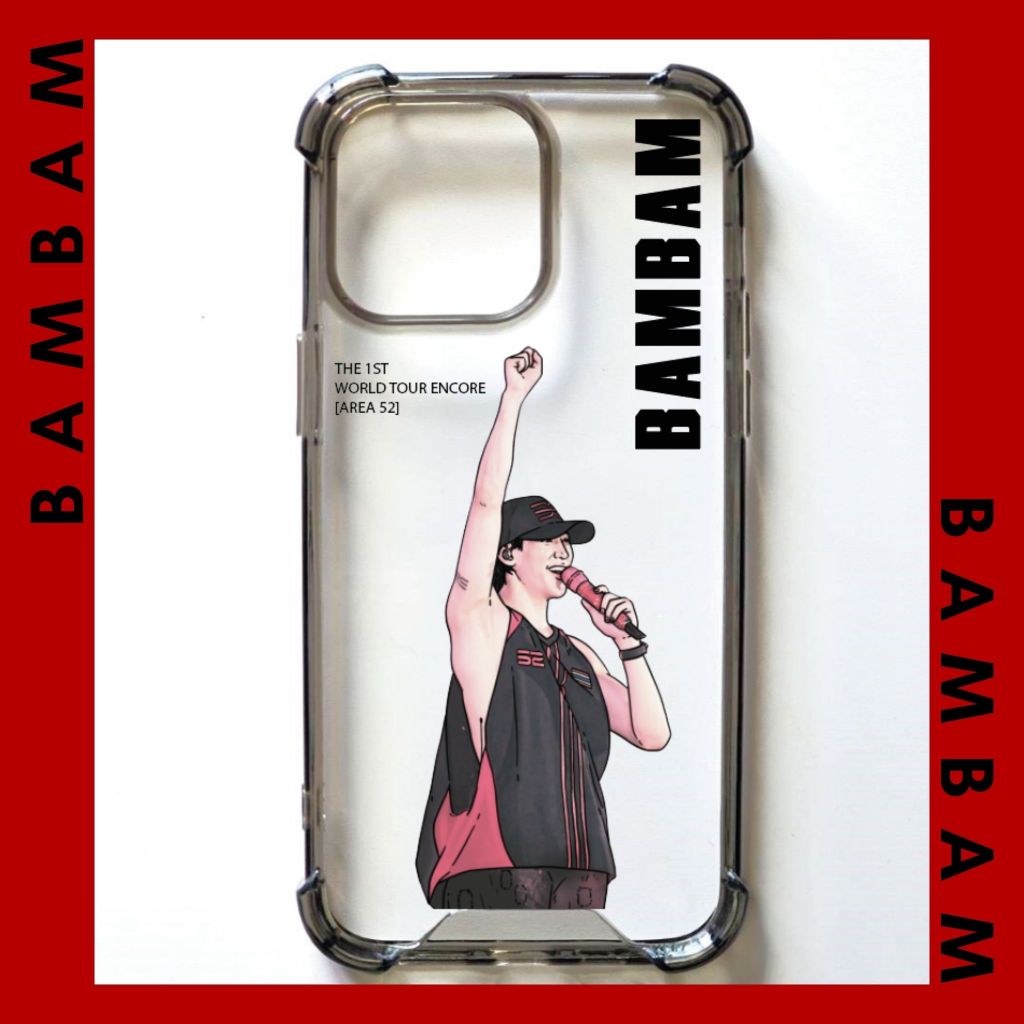 BD9. เคสสกรีนรูปวาด Bam Bam : BAMBAM : GOT7 : BAMBAMGOT7 : แบมแบม : แบมแบมGot7