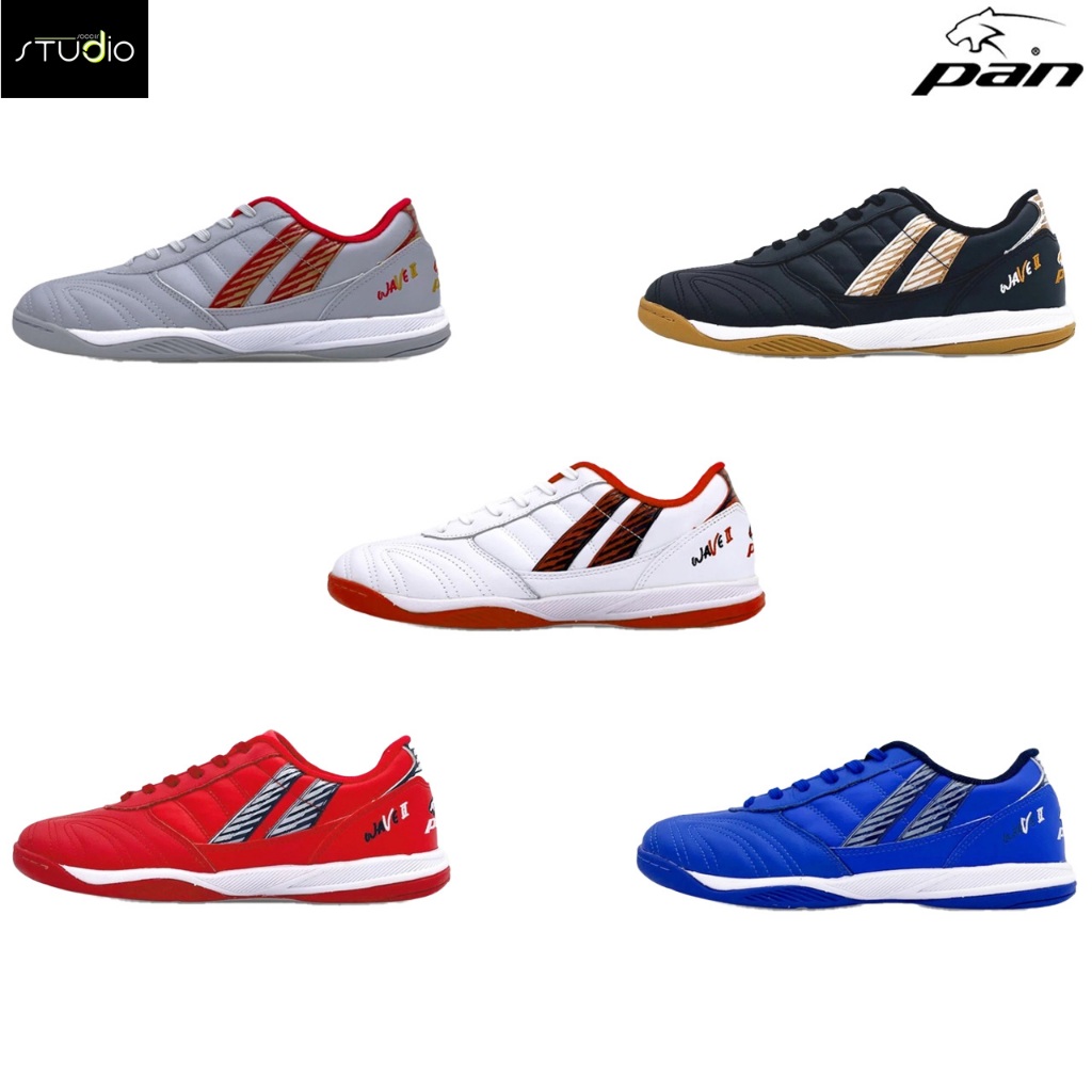 [สินค้าลิขสิทธิ์แท้ 100%] รองเท้าฟุตซอล PAN WAVE II 14WA