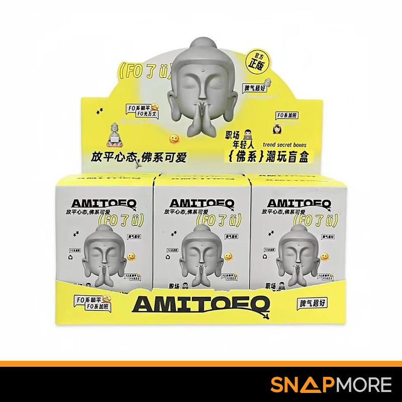 [ยก Box] AMITOFO Good Mindset Buddhist-Style Trend ยกกล่อง 6 ตัว ไม่แกะซีล ลุ้น SECRET [Idea Burst] Fo了u