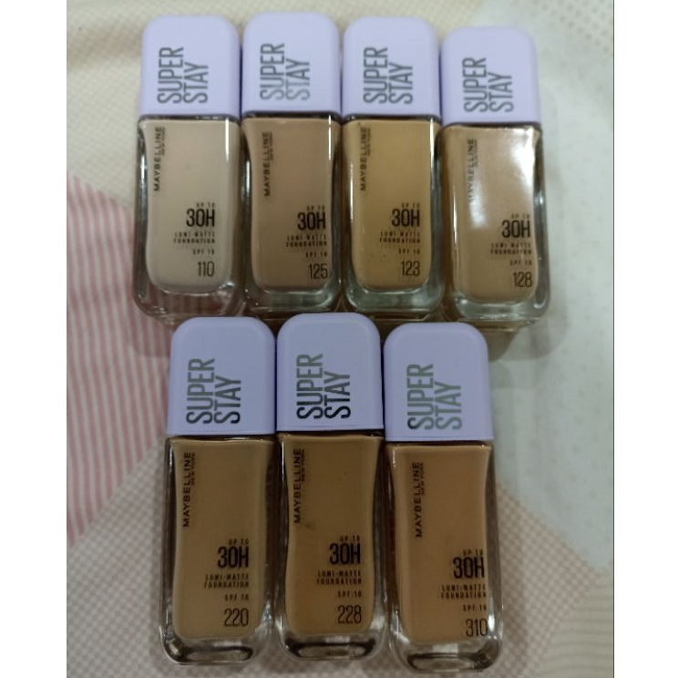 Maybelline New York Superstay Lumi - Matte Foundation 35ml เมย์เบลลีน นิวยอร์ก ซุปเปอร์สเตย์ ลูมิแมท รองพื้นเนื้อแมท