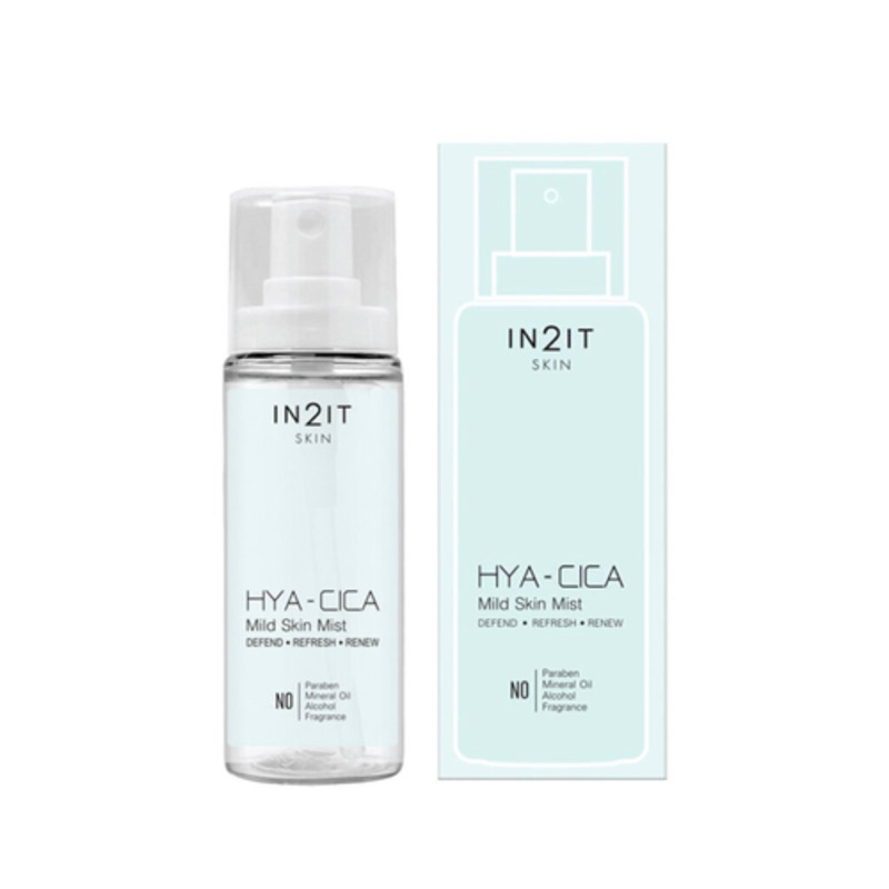 IN2IT Skin Hya - Cica Mild Skin Mist สเปรย์บำรุงผิวหน้า 50ml