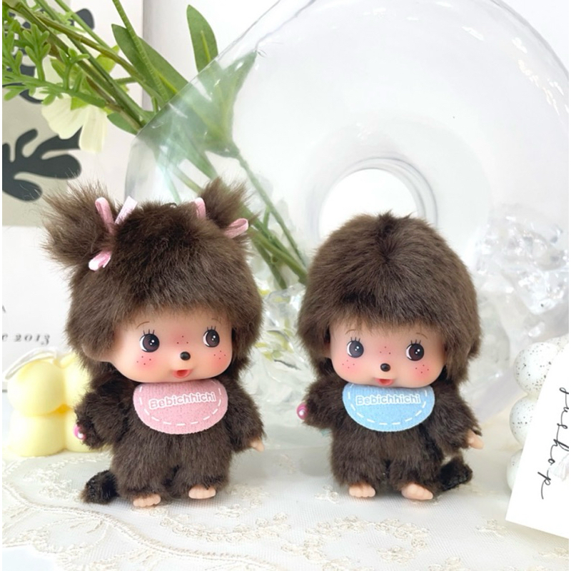 โค้ดลด30% พร้อมส่ง/ ตุ๊กตามอนชิชิ พวงกุญแจ Monchhichi Bebichhichi Boy/Girl