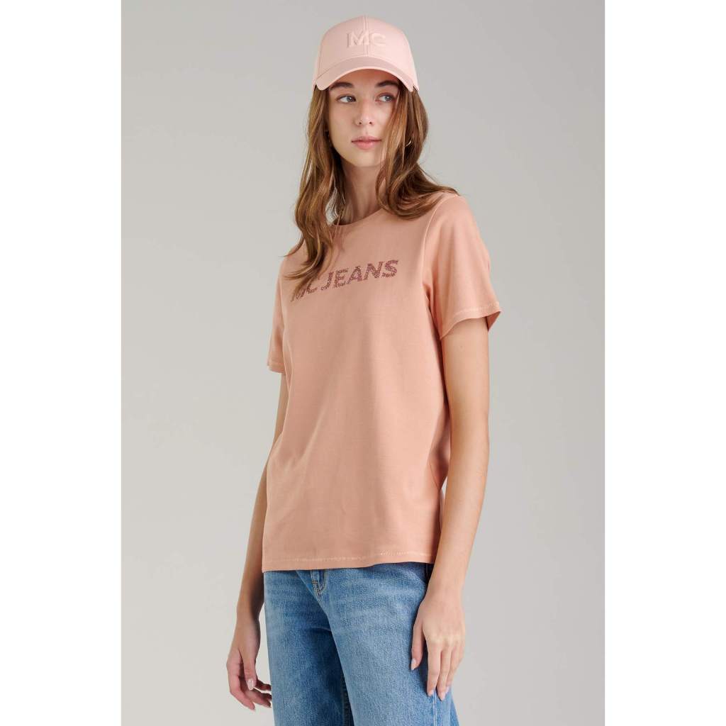 [ซื้อ 3 ชิ้น ราคา 999] Mc jeans เสื้อยืดแขนสั้นผู้หญิง คอกลม  MTSZB67