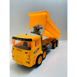 รถดั้มดินเล่นมือ 8ล้อ รถบรรทุกดิน ครบวงจร