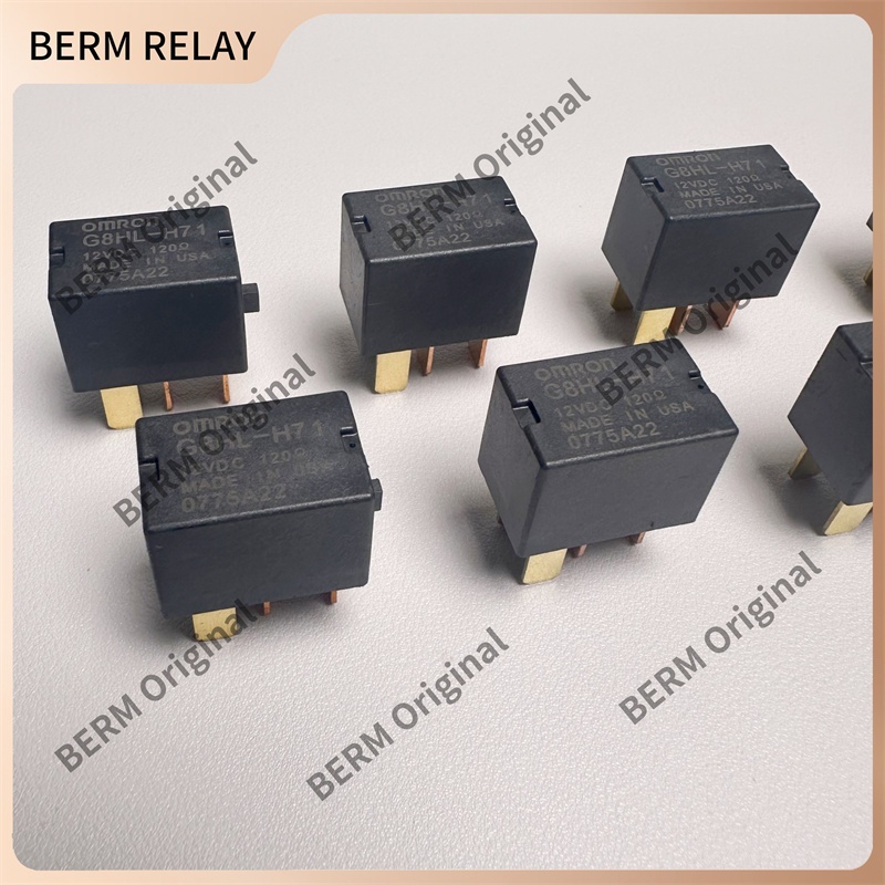 BERM G8HL-H71 OMRON relay 4 ขา 12VDC 120Ω  รีเลย์ สินค้าของแท้ รีเลย์ยานยนต์  รีเลย์รถจักรยานยนต์