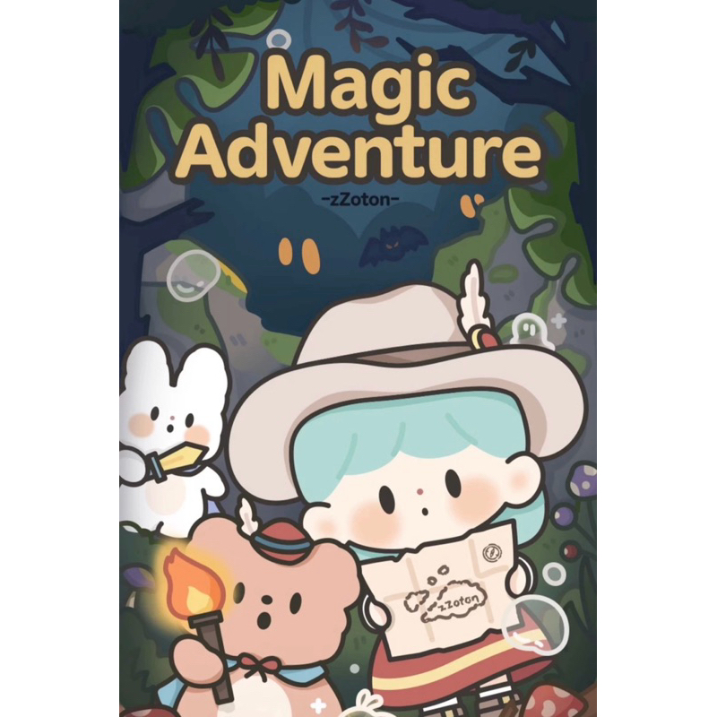 (พร้อมส่ง) Finding Unicorn zZoton Magic Adventure Series Blind Box.