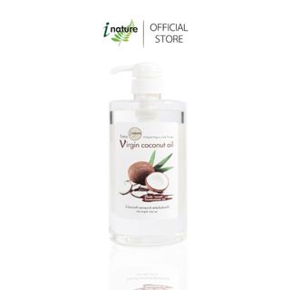 i nature Coconut Oil 100% 1000 ml.น้ำมันมะพร้าวสกัดเย็น1000 มล.