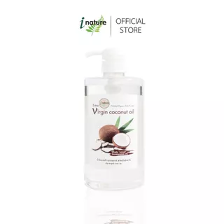 i nature Coconut Oil 100% 1000 ml.น้ำมันมะพร้าวสกัดเย็น1000 มล.