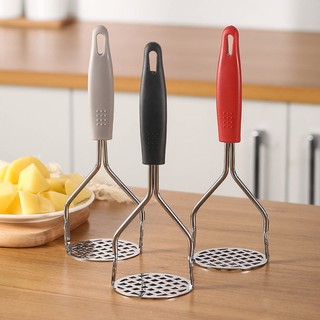 ที่บดมันฝรั่งสแตนเลสในครัวเรือน Manual Masher