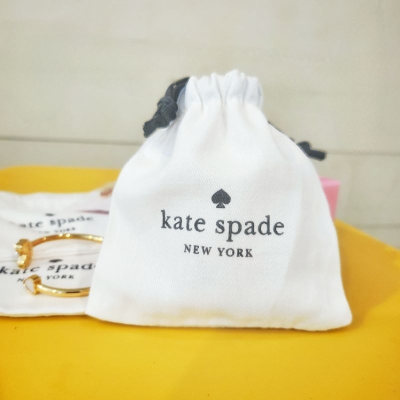 ถุงผ้า เก็บเครื่องประดับ Kate Spade NEW YORK 10x11 ซม.