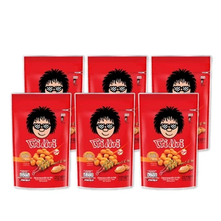 โก๋แก่ถั่วลิสงเคลือบรสชาติบาร์บีคิว ซองตั้ง 180g (3 ซองตั้ง)