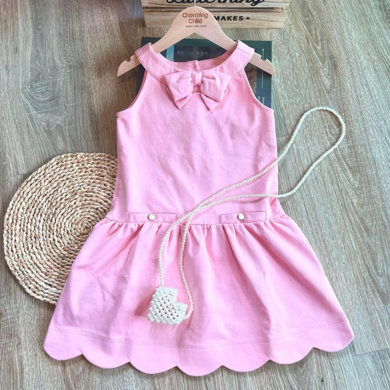 JANIE AND JACK “Pink Milky Ponte Dress”