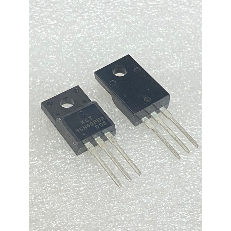 IGBT 15A 600V (แพ็ค1ชิ้น) IGBT 600V/30A ,138W KGT15N60FDA KECของแท้ใหม่100% 15N60 15N60FDA IGBT 15N60 15A 600V IGBT 15A6