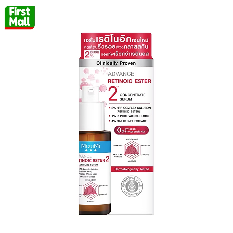 MizuMi Advance Retinoic Ester Serum " มาใหม่ " เรติโนอิก เอสเทอร์ (1 ขวด 30 ml)
