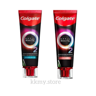 🚗[ส่งฟรี/มีโค้ดลด]🚗 Colgate Optic White คอลเกต ยาสีฟัน อ๊อพติค ไวท์ โอทู ยาสีฟันฟันขาว 85 กรัม