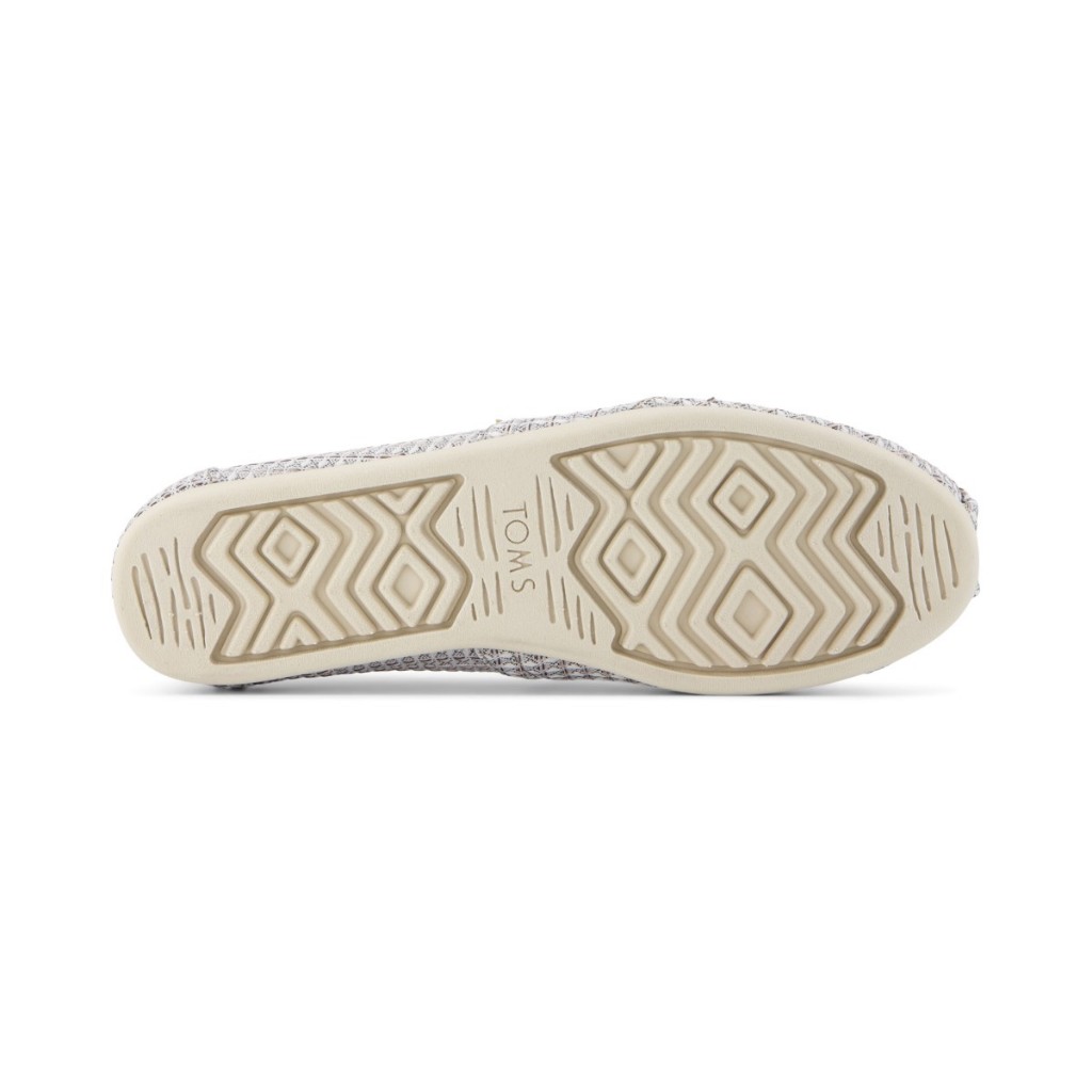TOMS รองเท้าลำลองผู้หญิง สลิปออน รุ่น Alpargata Cloudbound Ultimate Gray Repreve Waffle (CD) รองเท้าลิขสิทธิ์แท้