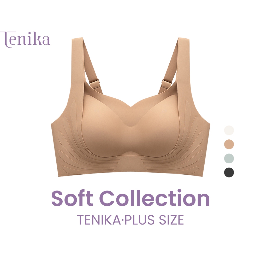 TENIKA BRA  เจลลี่บรา บราไร้ขอบ ไร้โครง ใส่สบาย เนื้อผ้านิ่ม เก็บทรงดี Bra-053