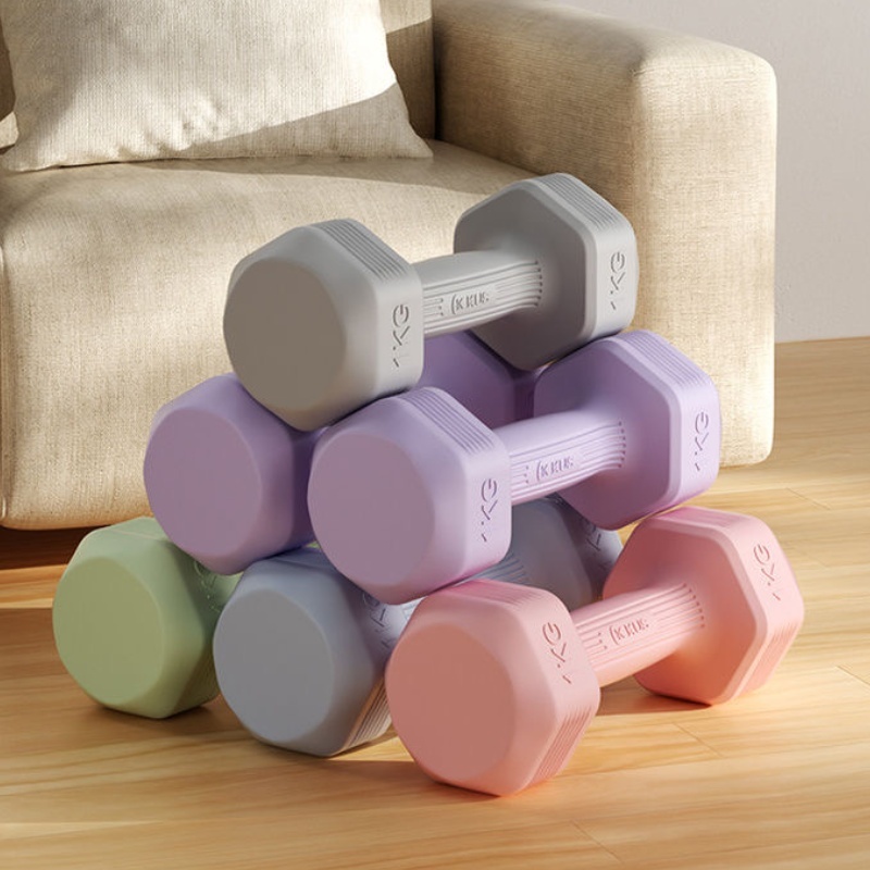 KUS ดัมเบล 2 kg ของแท้100% แพ็คคู่ ดัมเบลผู้หญิง ที่ยกน้ำหนัก dumbbell set อุปกรณ์ออกกำลังกาย รูปที่ 7