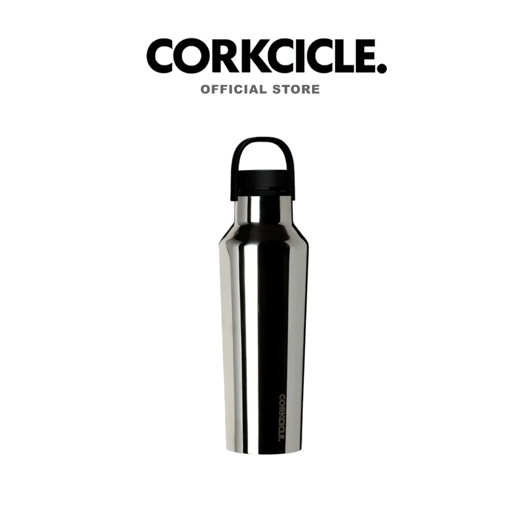 (NEW COLLECTION) CORKCICLE : SPORT CANTEEN - TUNGSTEN 20OZ (600ML)