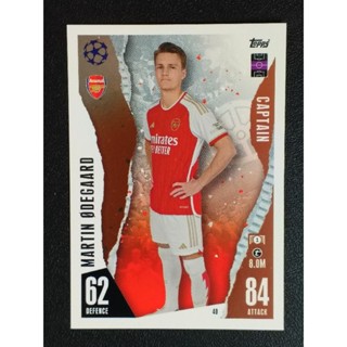 การ์ดฟุตบอล CAPTAIN MATCH ATTAX 2023/24 UEFA SOCCER CARD