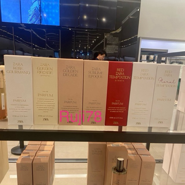 มาแล้วค่ะ กลิ่นที่สาวๆถามหา Zara Rose Gourmand vs Red Temptation 80 ml