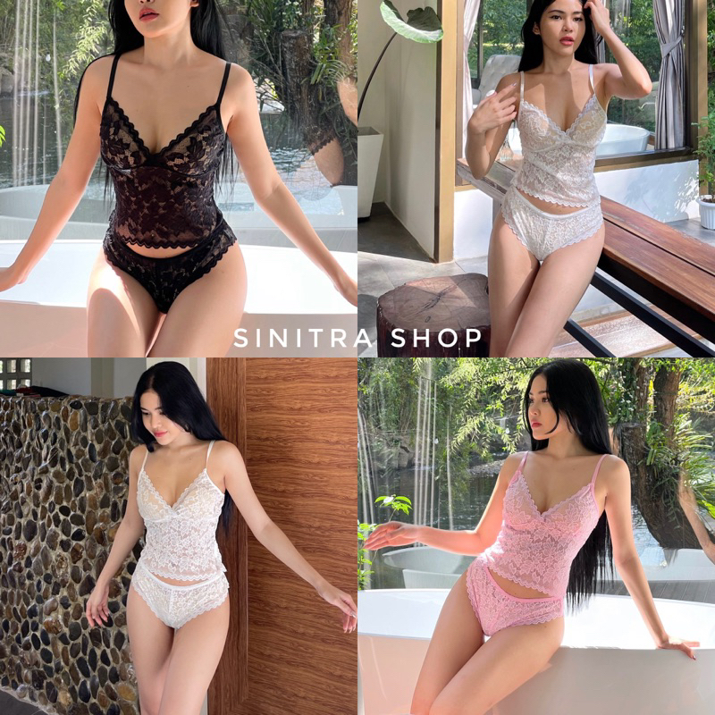 3Gigi Bikini บิกินี่ลูกไม้ไม่มีซับใน Sinitra Shop
