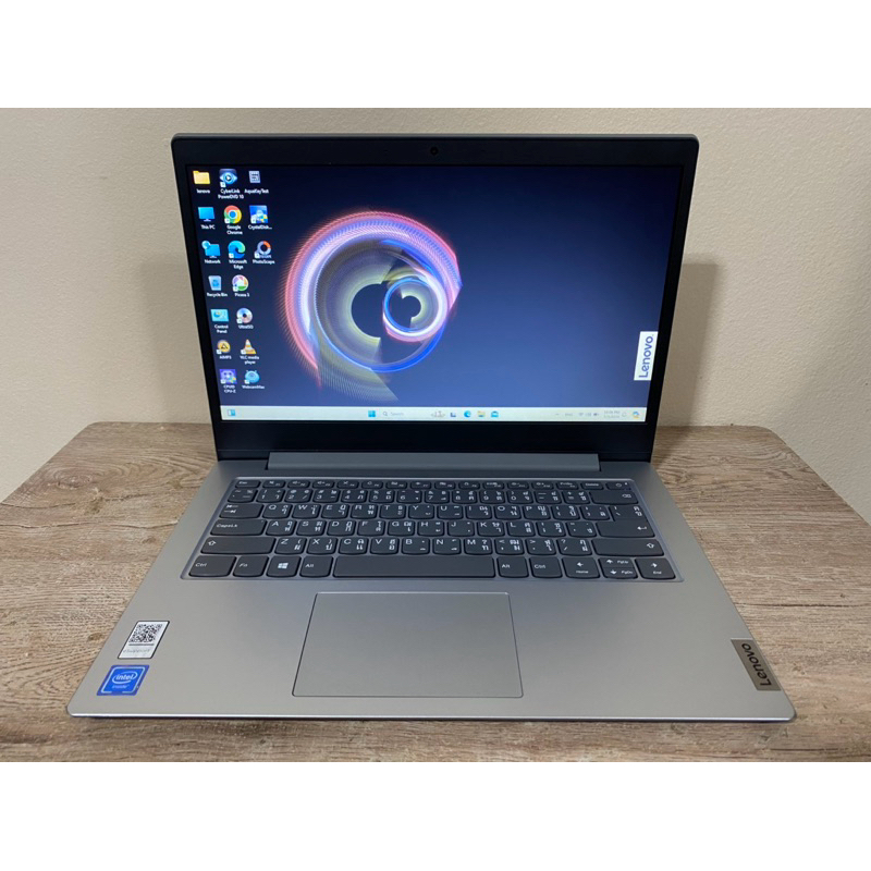 ขาย โน๊ตบุ๊ค lenovo intel Pentium N4200 CPU 1.10 GHz RAM 4 GB SSD 128 GB