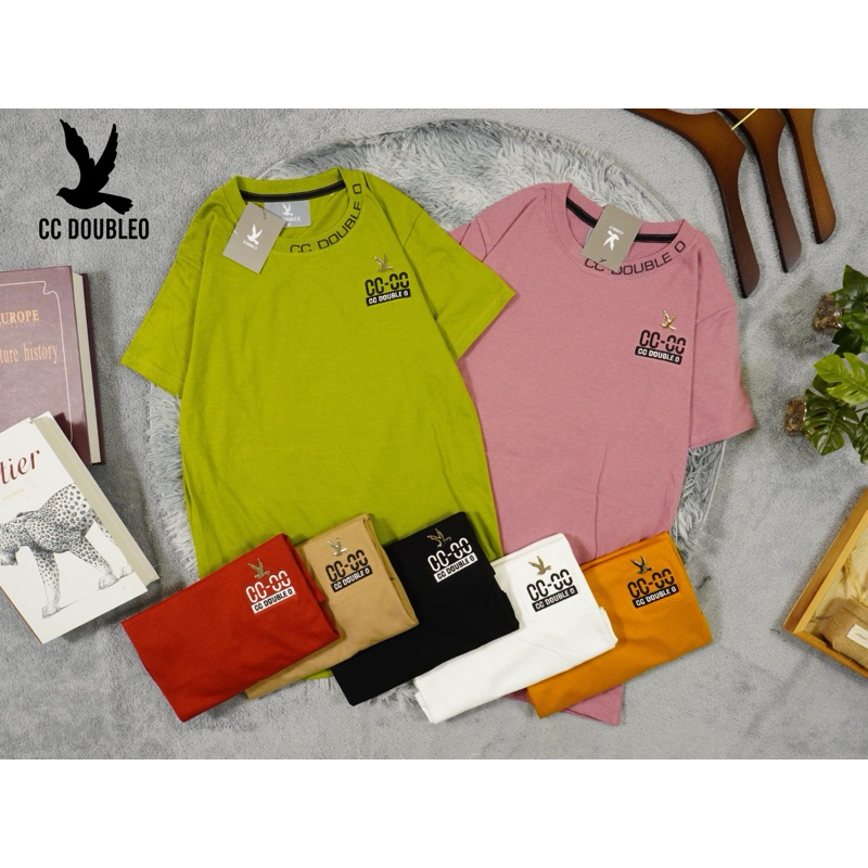 เสื้อปักอก Co-Co สกรีนคอ เก๋ๆๆ ใส่ได้ทั้ง ชาย หญิง